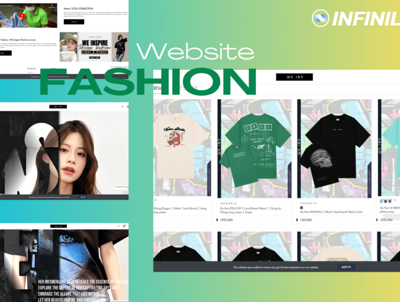 Dark Green Beige Minimalist Fashion App Development Website UI Prototype